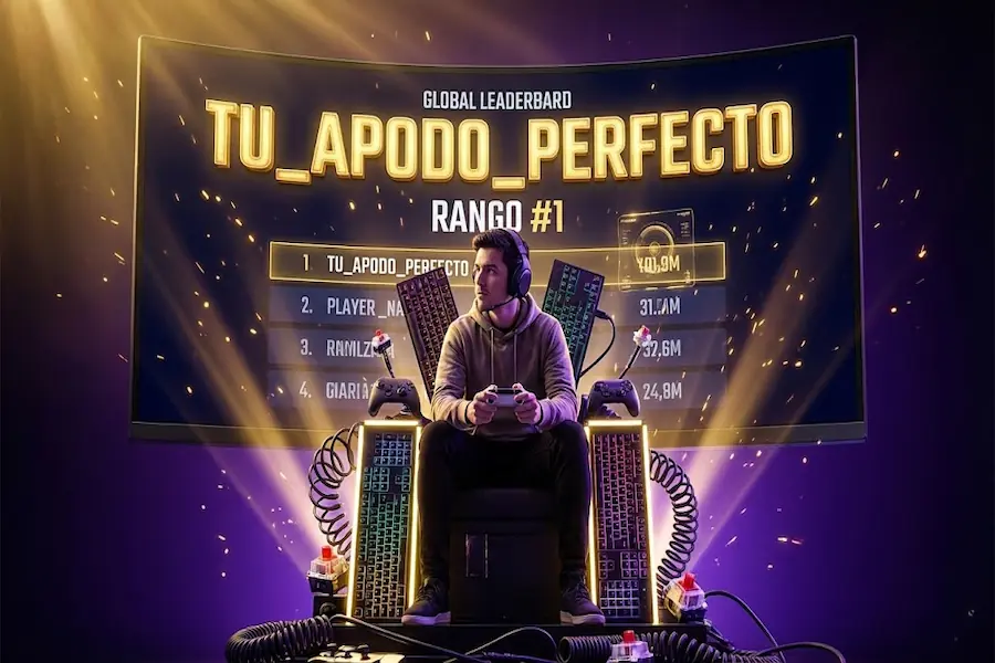 Domina con el apodo perfecto para tus juegos Domina con el apodo perfecto para tus juegos