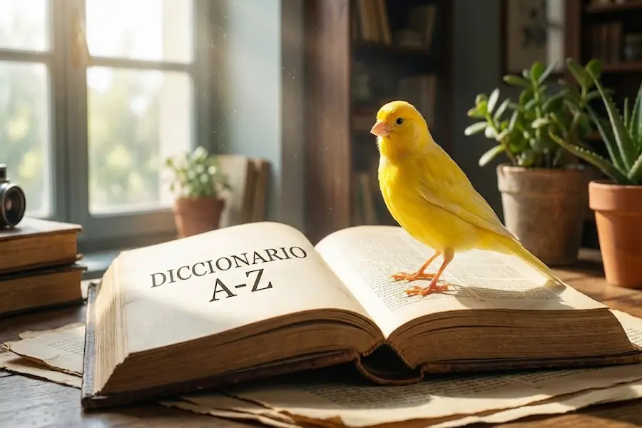 Nombres para Canarios Diccionario A-Z con 500 Ideas