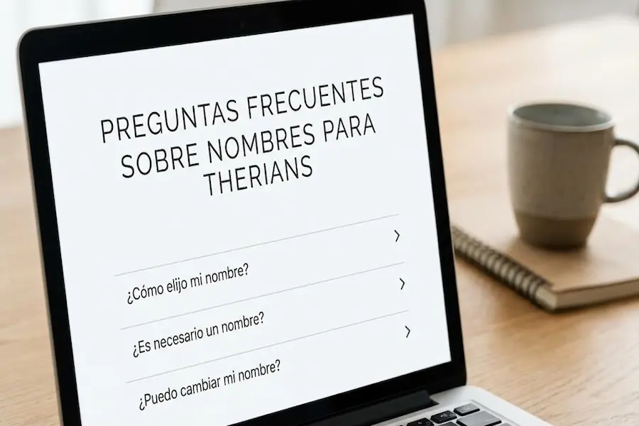 Preguntas Frecuentes sobre Nombres para Therians