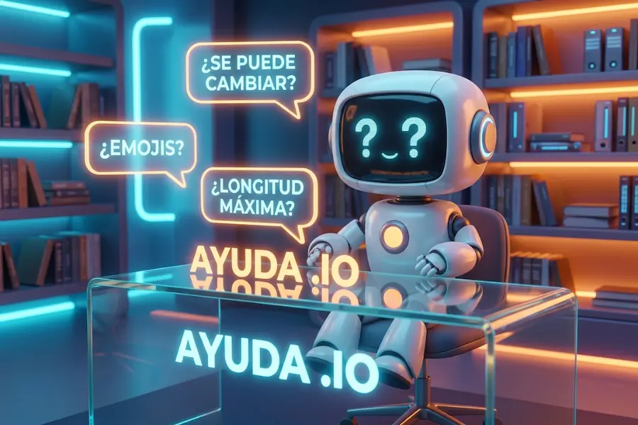 Sección de preguntas frecuentes sobre la elección de nombres gaming