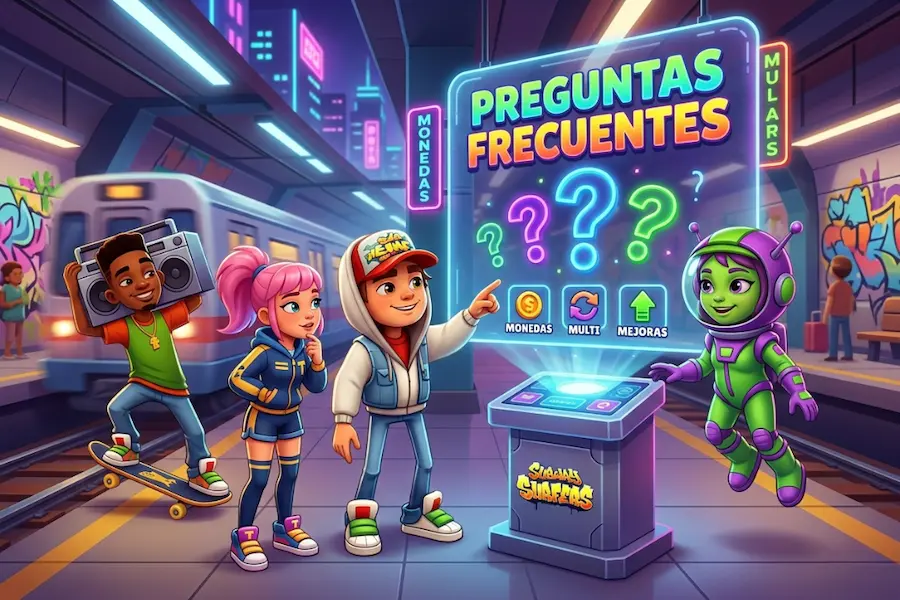 Preguntas Frecuentes sobre Nombres para Subway Surfers