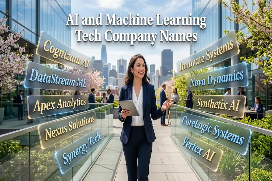 AI and Machine Learning Tech Company Names Inspiration
