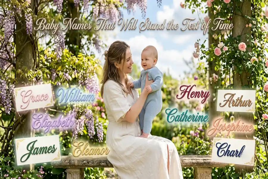 Timeless Baby Names Elegant baby names that will stand the test of time