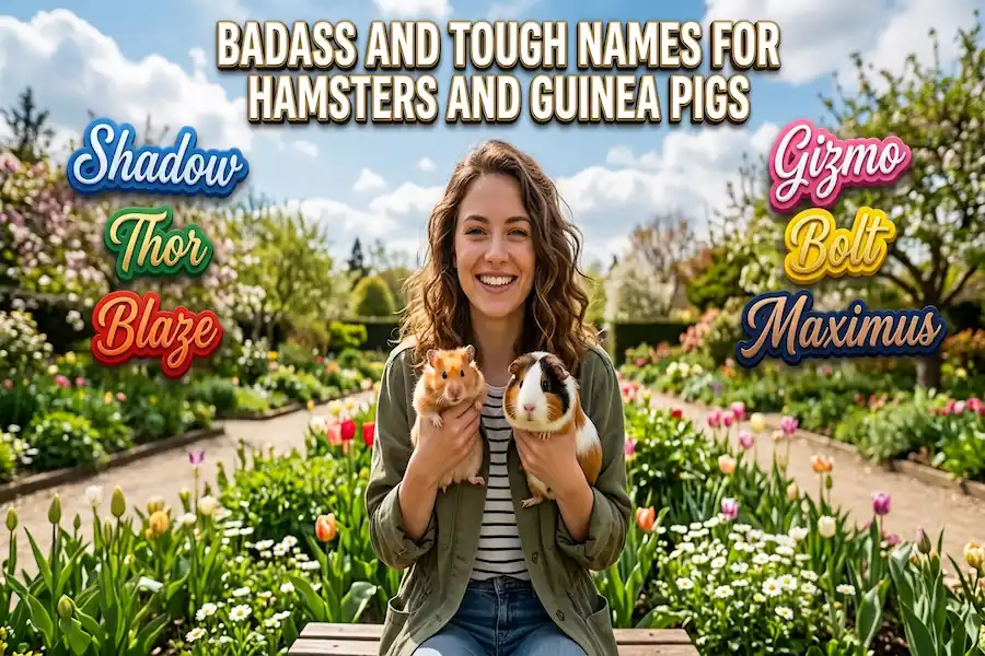 Badass and tough names for hamsters and guinea pigs