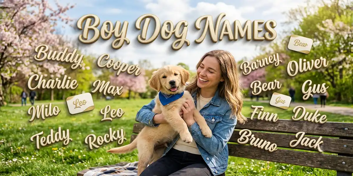 Boy Dog Names