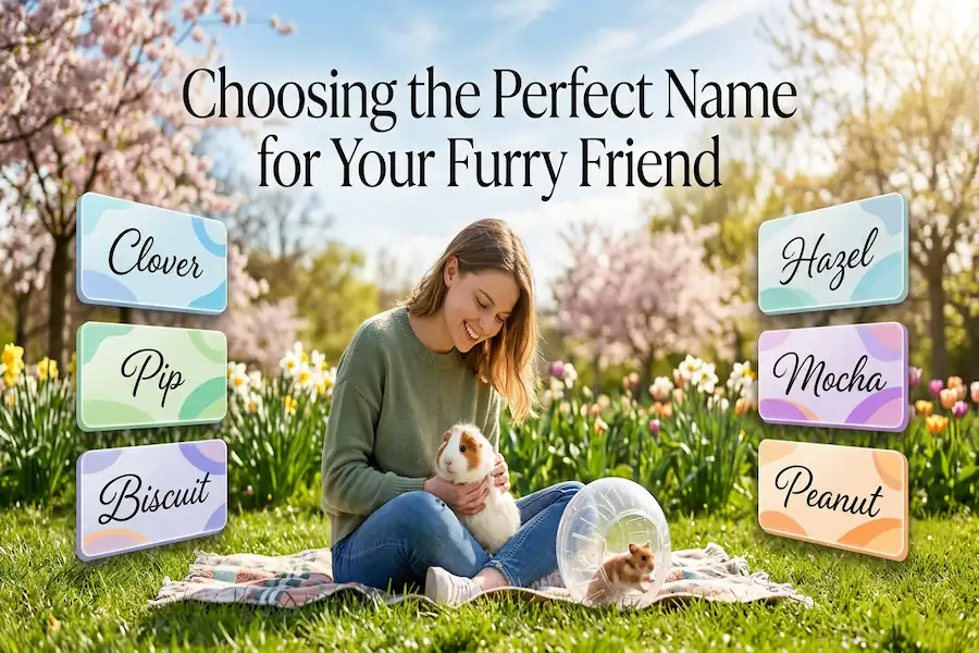 Guide on choosing the perfect name for your furry friend