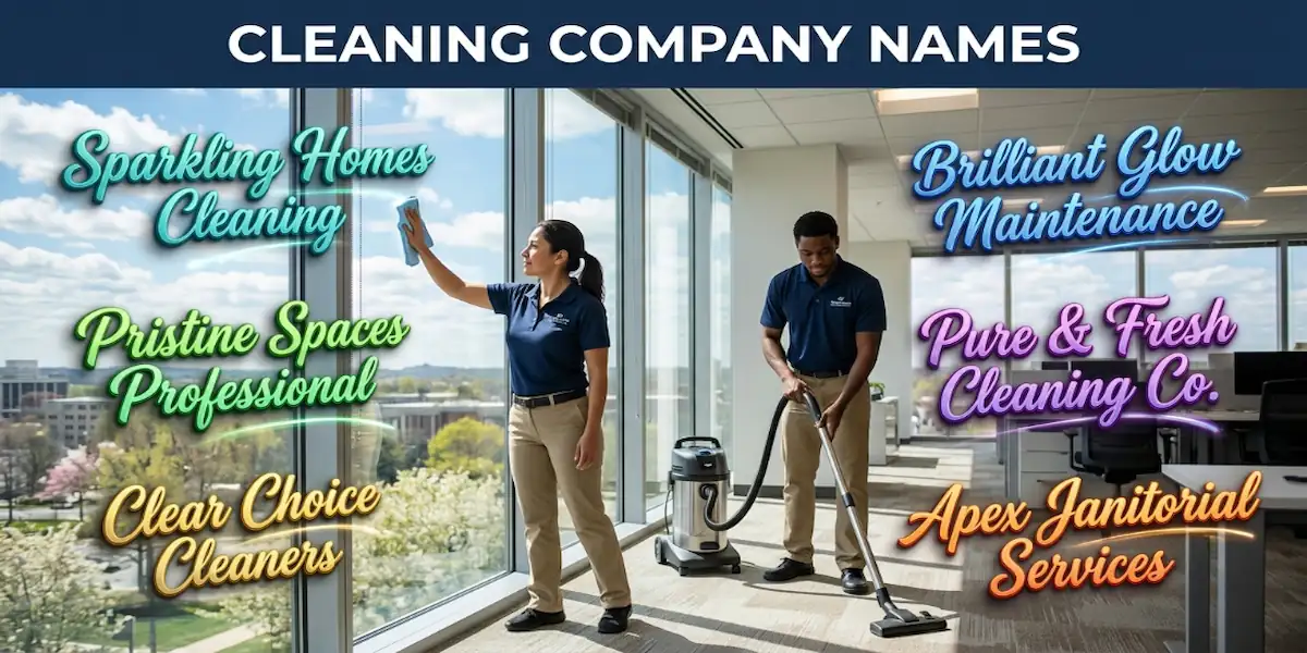 Cleaning Company Names