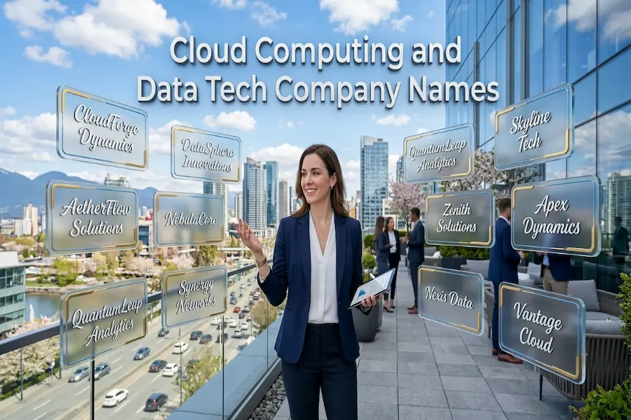 Cloud Computing and Data Tech Company Names