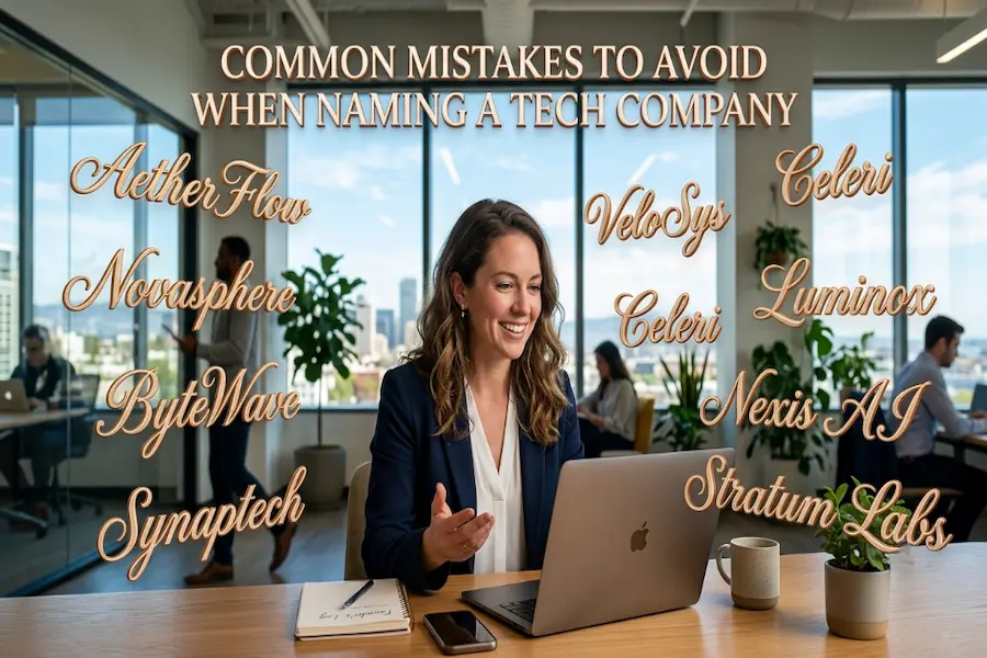 Common Mistakes to Avoid When Naming a Tech Company