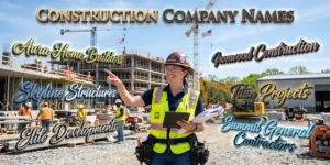 Construction Company Names