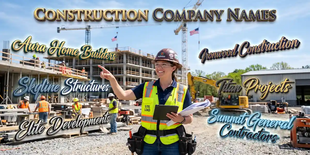Construction Company Names