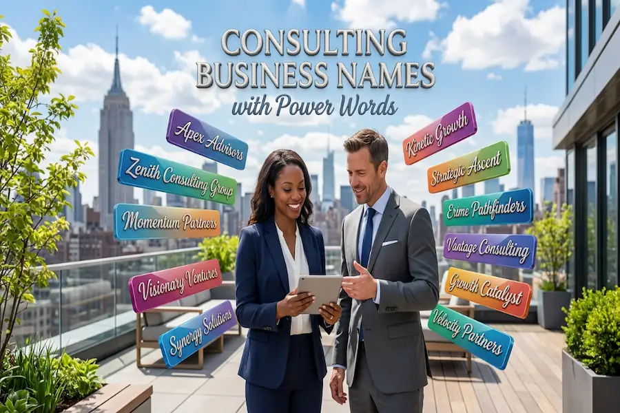 Consulting Business Names with Power Words Consulting Business Names with Power Words