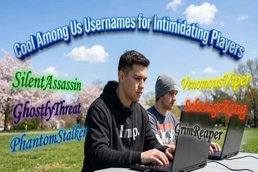 Cool and intimidating display names for Among Us players