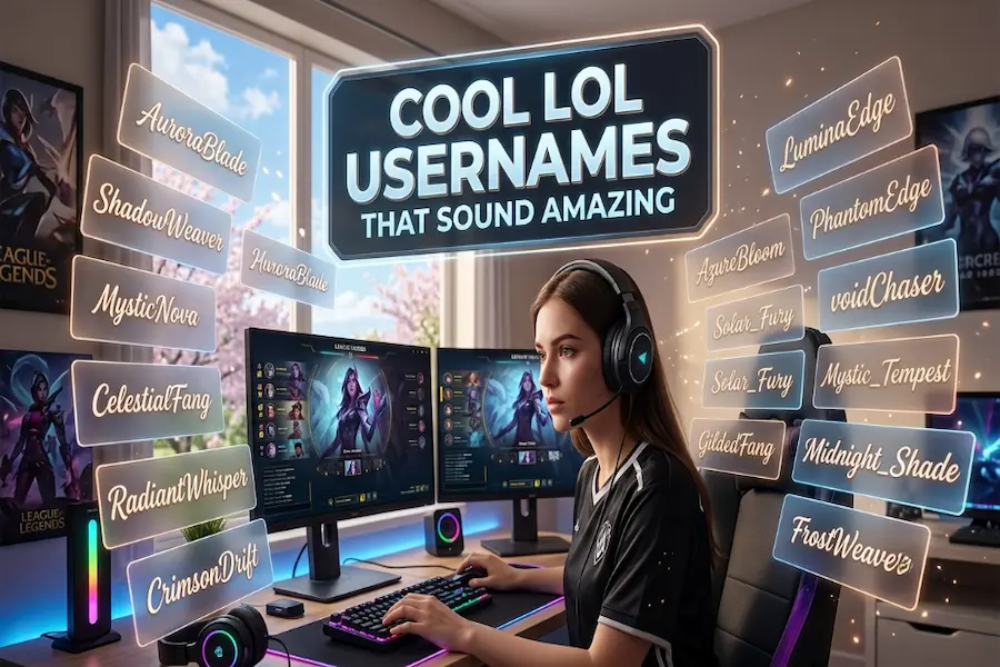 Cool LoL Usernames That Sound Amazing