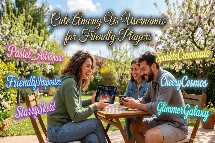 Cute and wholesome display name ideas for Among Us players