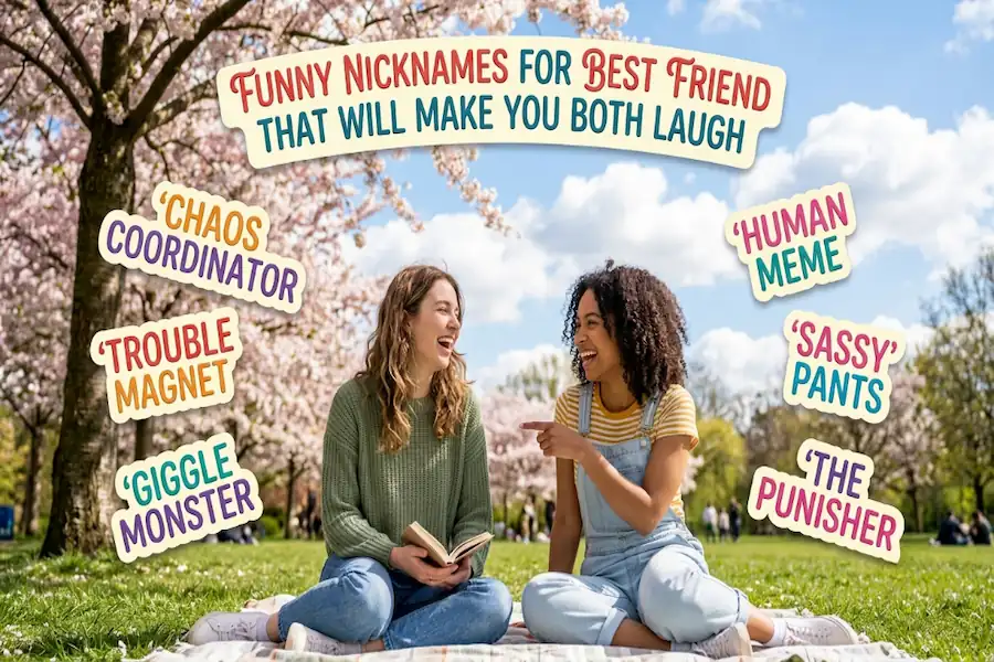 Funny nicknames for best friend that bring humor and laughter to friendship