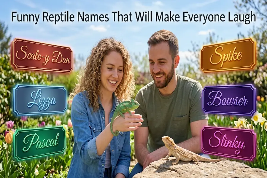 Funny Reptile Names That Will Make Everyone Laugh