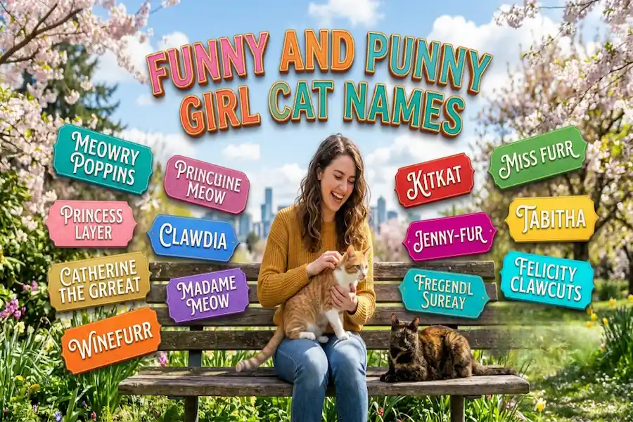 Funny and Punny Girl Cat Names Funny and punny girl cat names