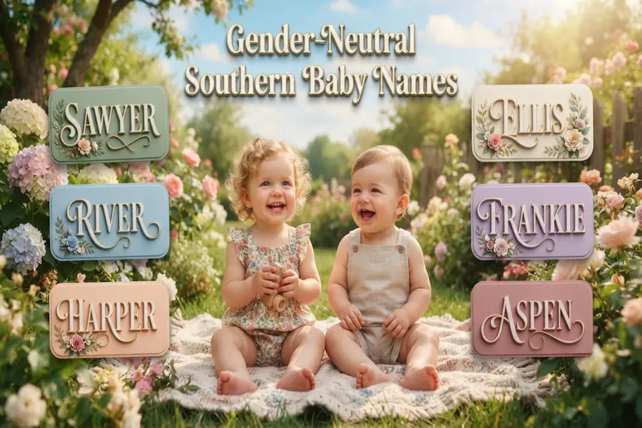 Gender-Neutral Southern Baby Names Gender-Neutral Southern Baby Names