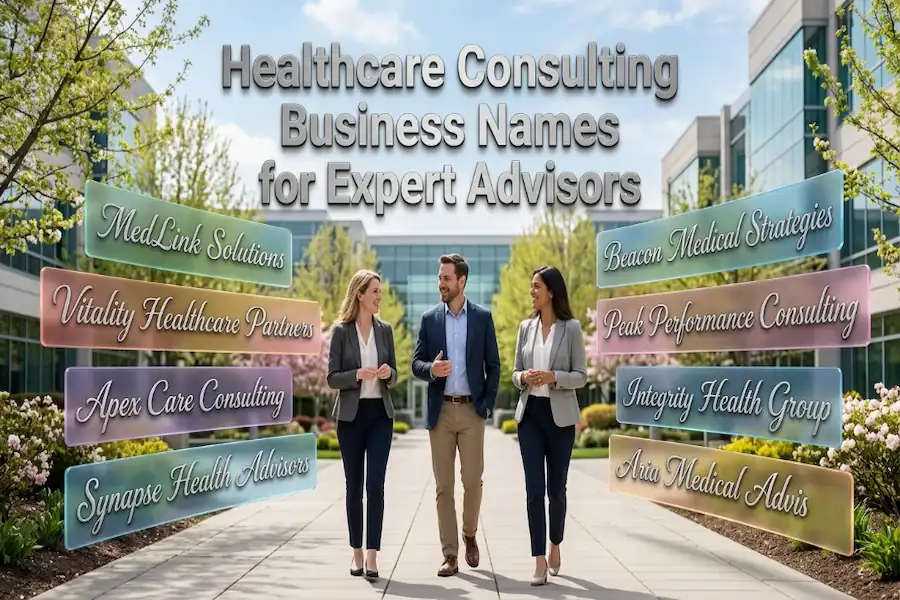 Healthcare Consulting Business Names for Expert Advisors Healthcare Consulting Business Names for Expert Advisors