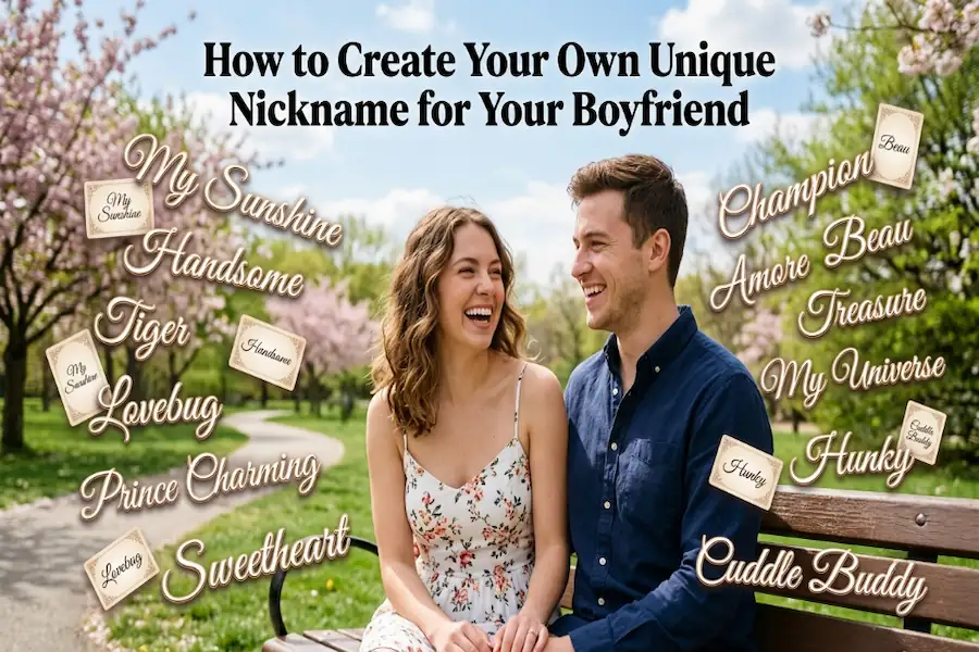 How to Create Your Own Unique Nickname for Your Boyfriend How to create unique nicknames for boyfriend