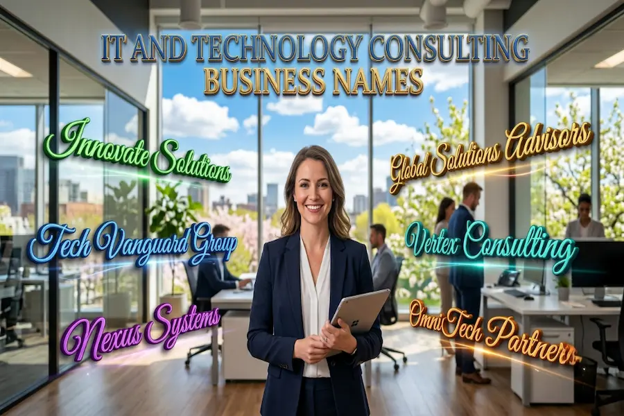 IT and Technology Consulting Business Names IT and Technology Consulting Business Names