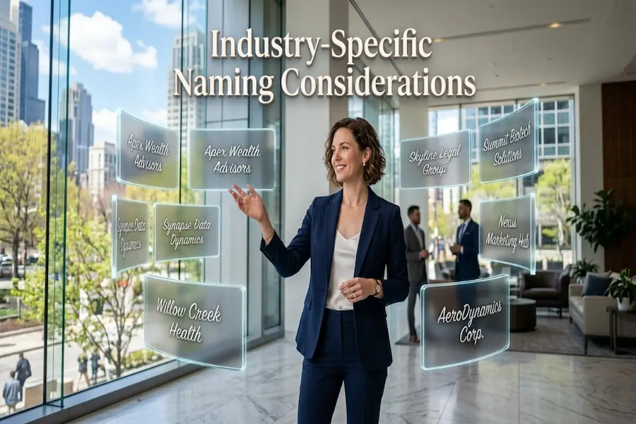 Industry-Specific Naming Considerations for Tech Startups