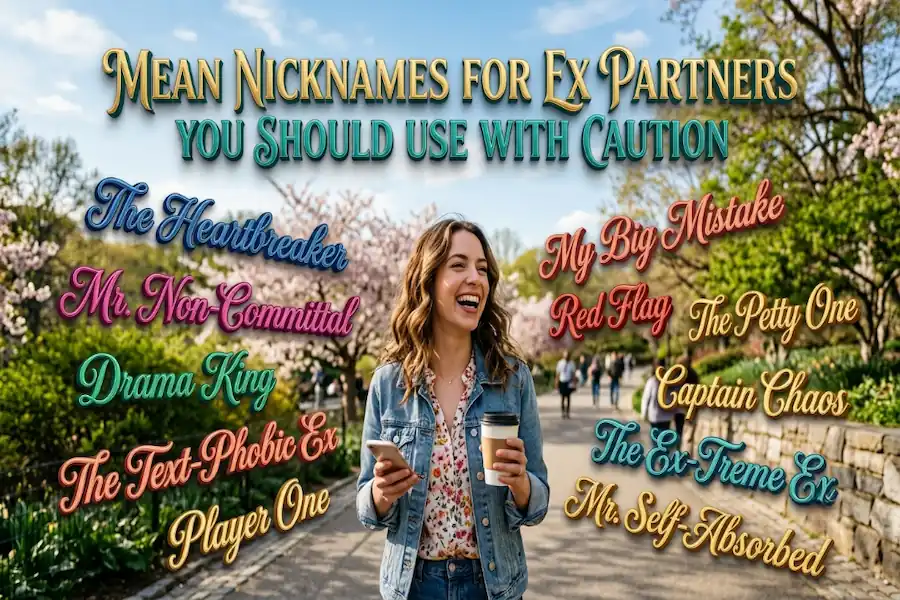 Mean Nicknames for Ex-Partners You Should Use With Caution Mean nicknames for ex-partners