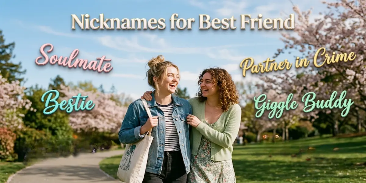 Nicknames for Best Friend