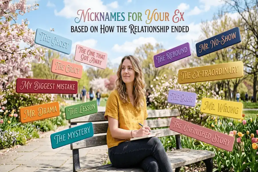 Nicknames for Your Ex Based on How the Relationship Ended Nicknames for ex based on breakup
