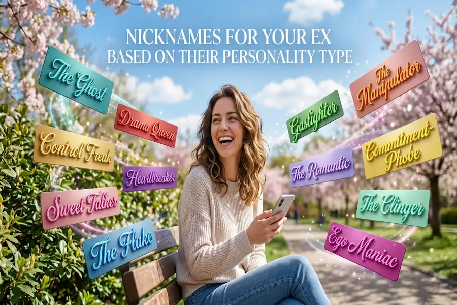 Nicknames for Your Ex Based on Their Personality Type Nicknames for ex based on personality