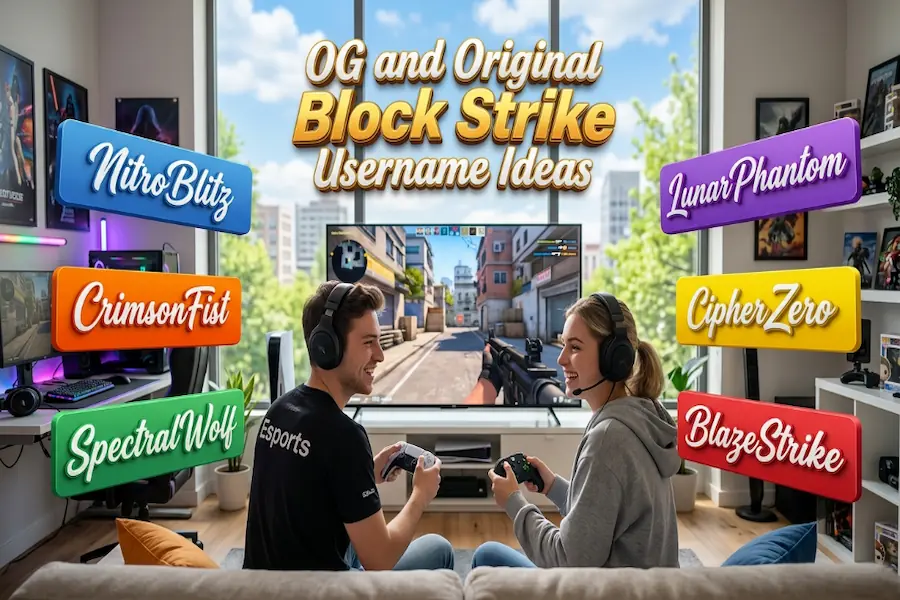 OG and Original Block Strike Username Ideas Rare OG and original username ideas for competitive Block Strike players