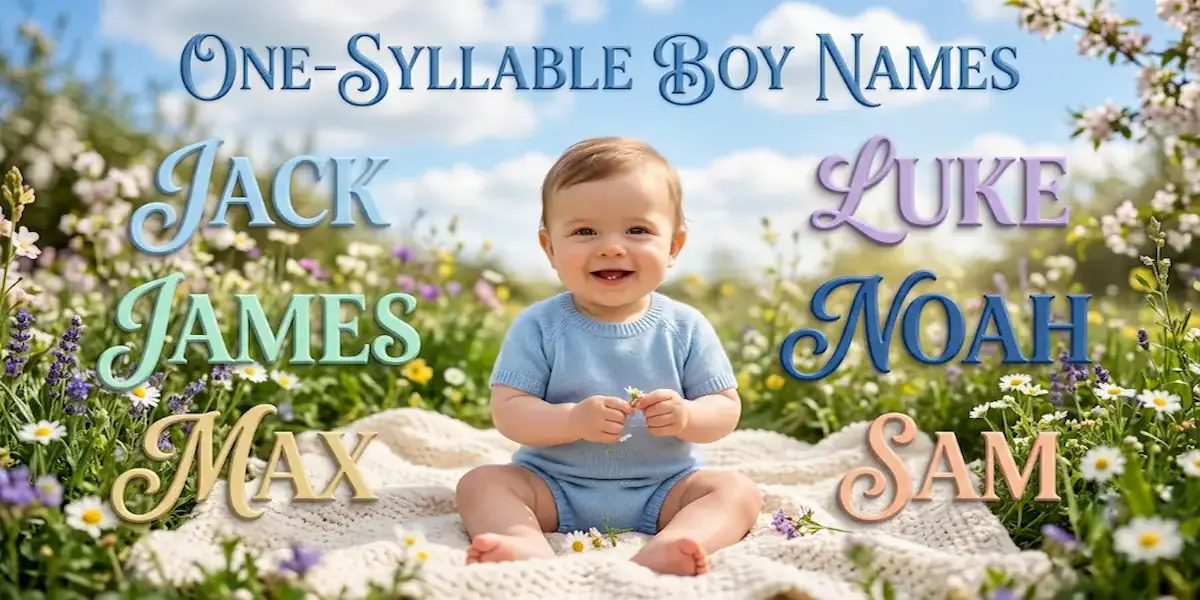 One-Syllable Boy Names