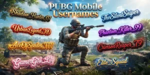 PUBG Mobile Usernames