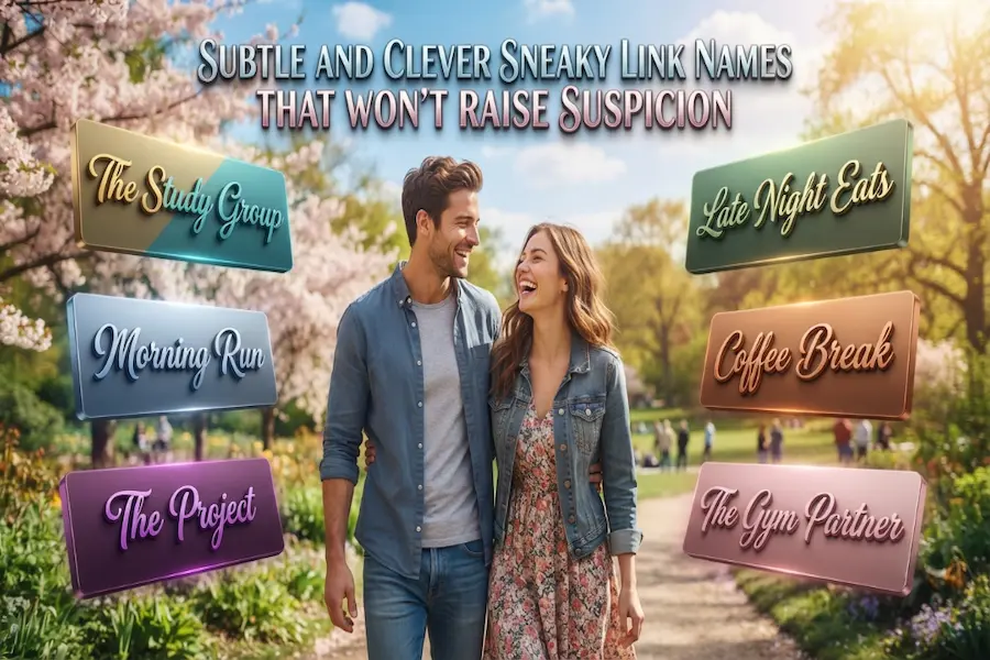 Subtle and clever sneaky link names that wont raise suspicion