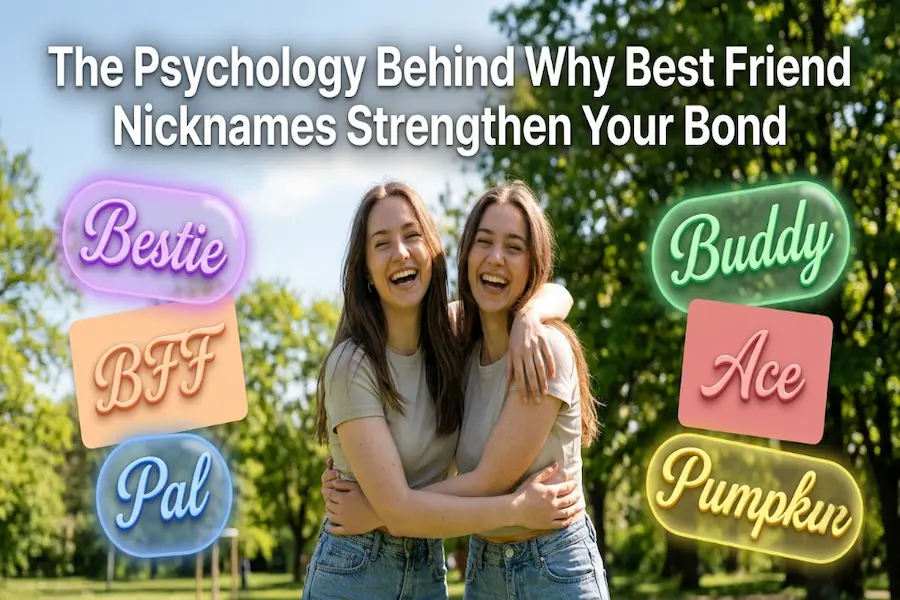 Psychology concept explaining why best friend nicknames strengthen personal bonds
