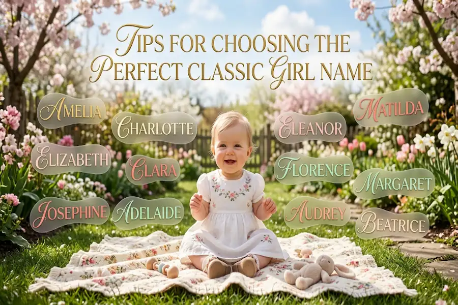 Practical tips and advice for selecting the perfect classic baby name for a girl