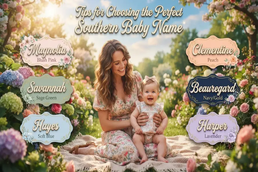 Tips for Choosing the Perfect Southern Baby Name Tips for Choosing the Perfect Southern Baby Name