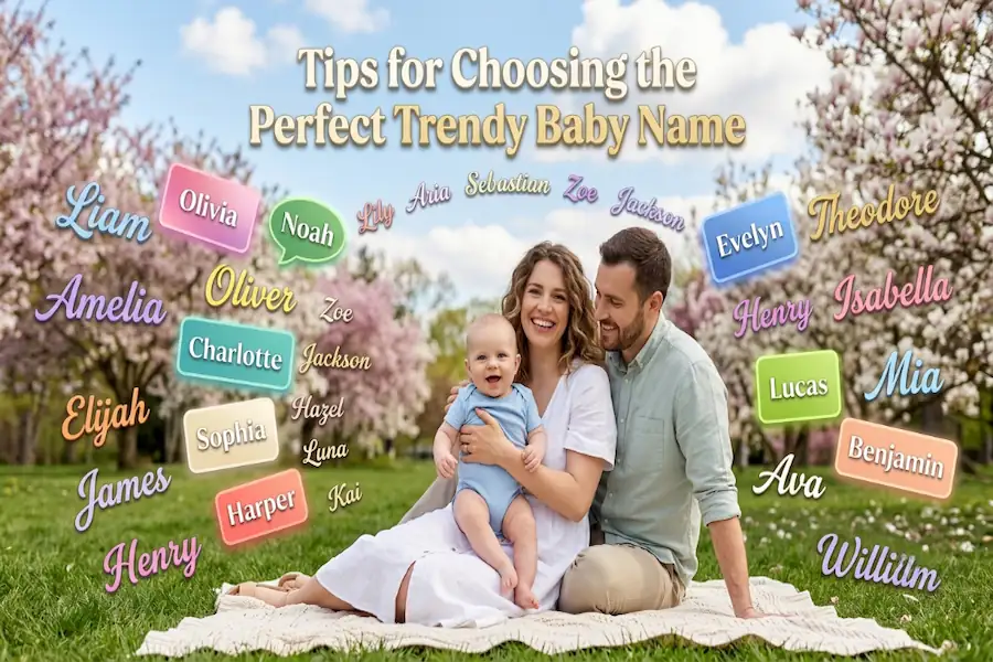 Tips for Choosing a Name Expert tips for choosing the perfect trendy baby name