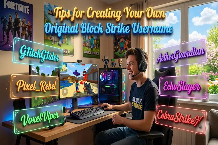 Tips for Creating Your Own Original Block Strike Username Essential tips and tricks for creating a unique and memorable Block Strike username