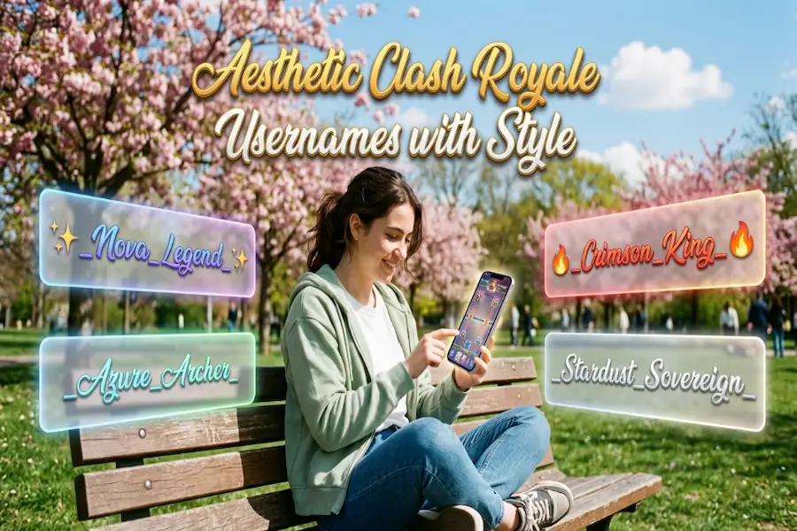 Aesthetic Clash Royale Usernames with Style