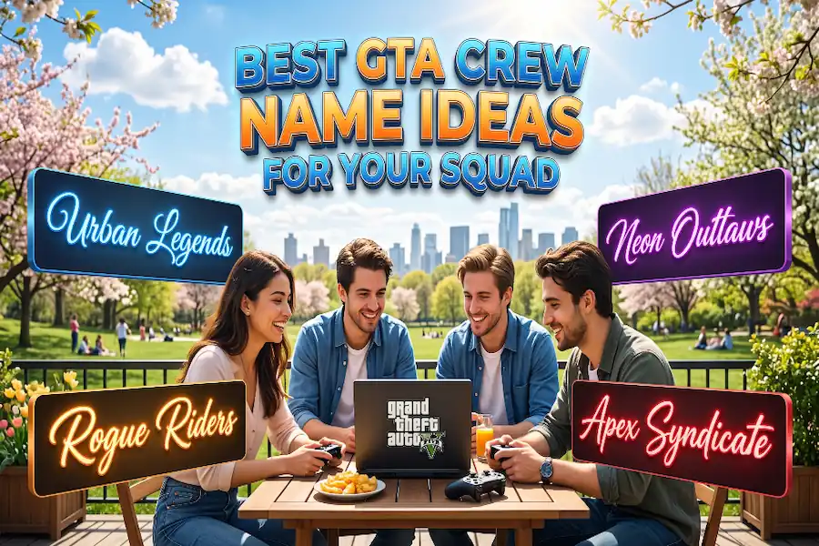 Creative and best GTA crew name ideas for your squad