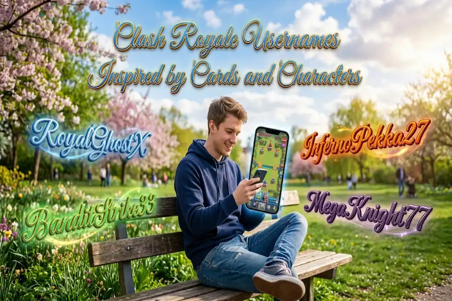 Clash Royale Usernames Inspired by Cards and Characters
