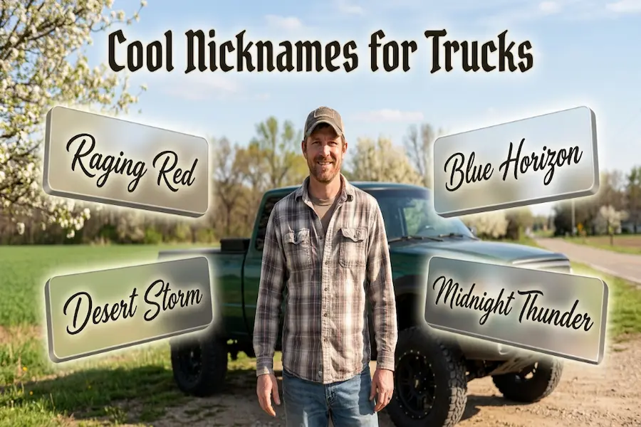 Cool nicknames and tough name ideas for custom pickup trucks