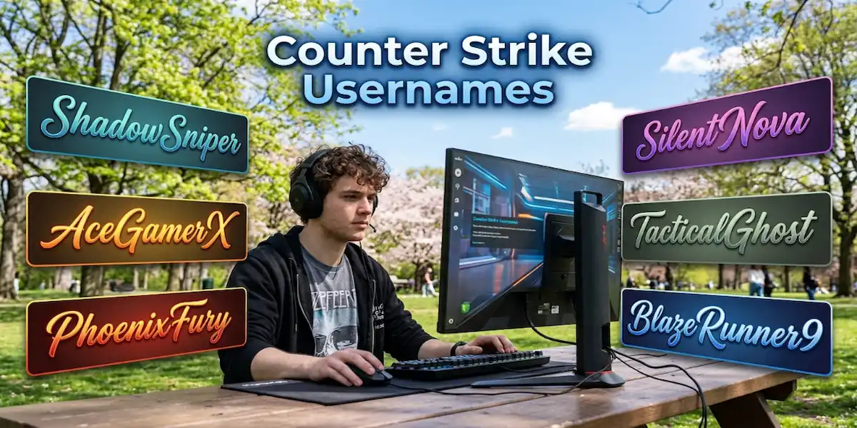 Counter Strike Usernames