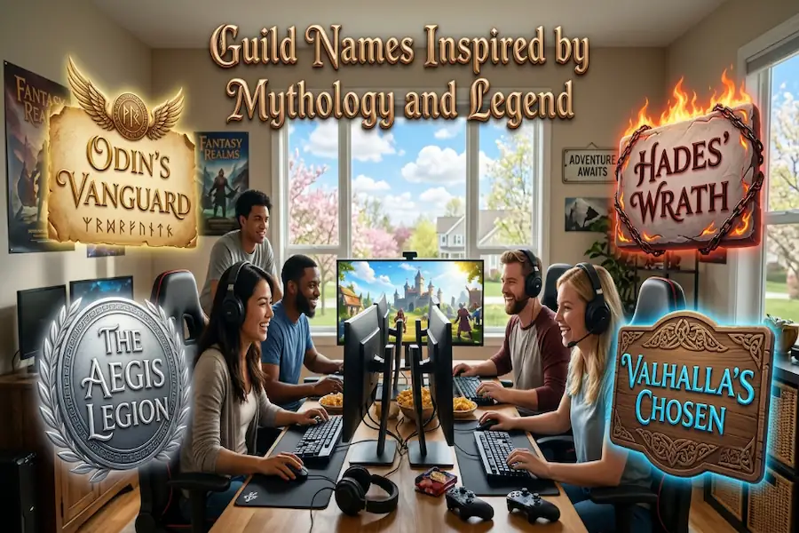 Guild Names Inspired by Mythology and Ancient Legends