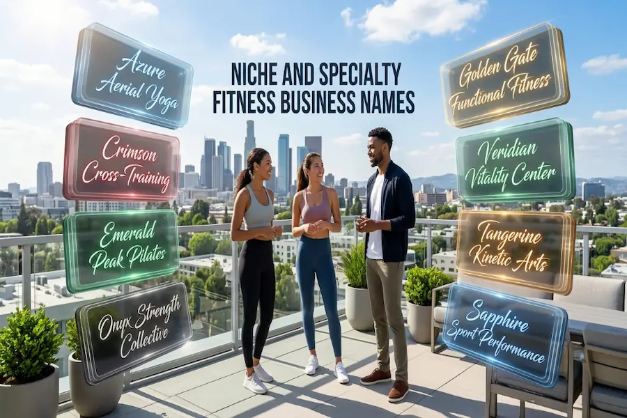 Niche and Specialty Fitness Business Names Niche and specialty fitness business names for boutique gyms and studios
