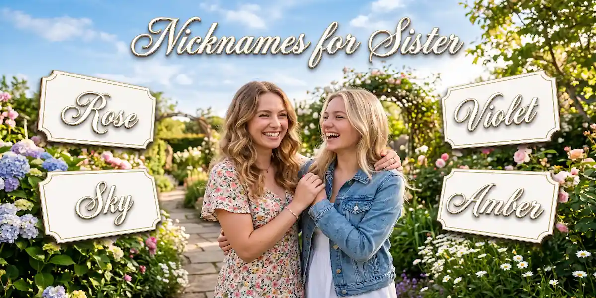 Nicknames For Sister