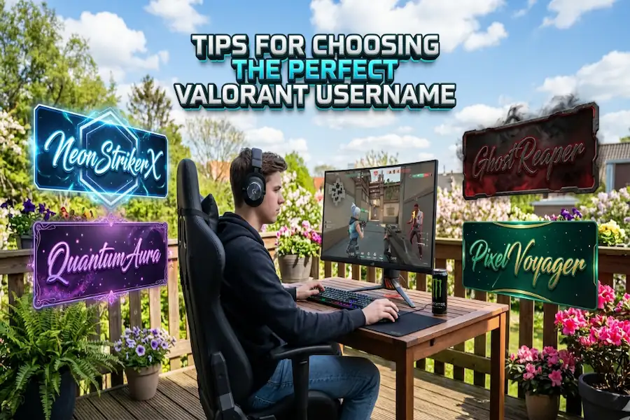 Tips for choosing the perfect Valorant username