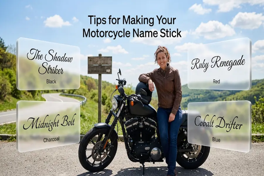Essential tips and guide on how to choose a memorable motorcycle name that lasts